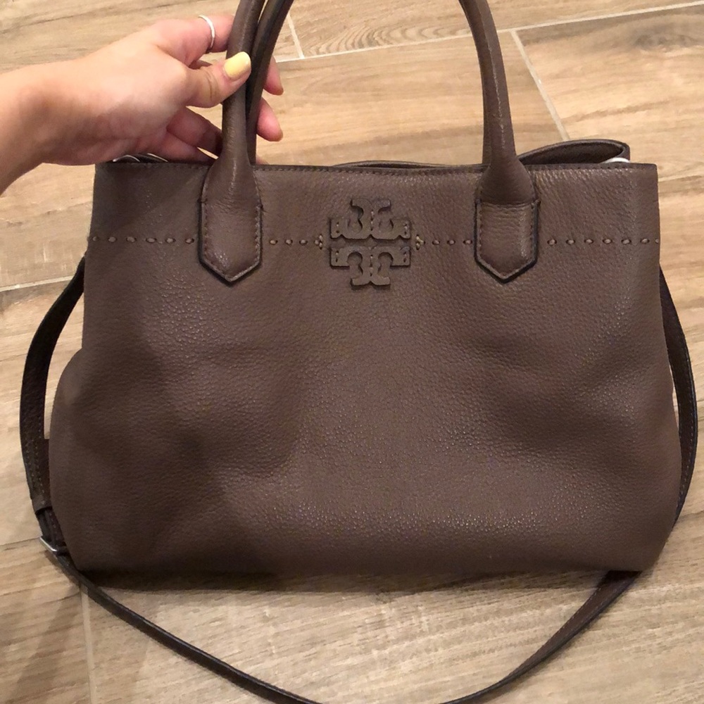 Authentic Tory Burch McGraw Satchel